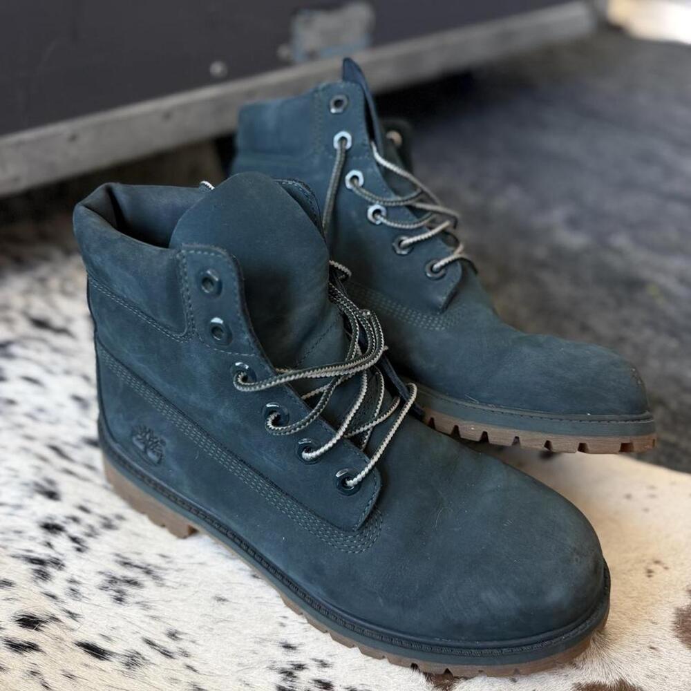 Timberland Women's Green and Blue Boots
